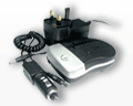 Powerful chargers for popular digital cameras and camcorders